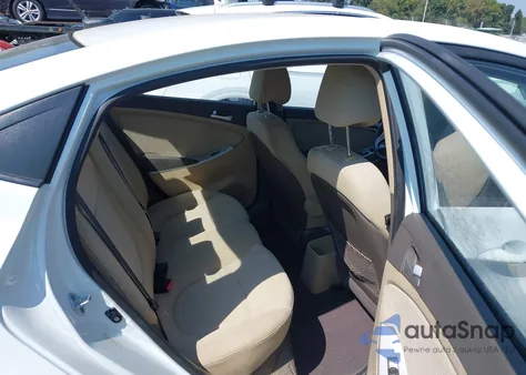 2012 Hyundai Accent Gls from USA, damaged, VIN KMHCT4AE6CU200931